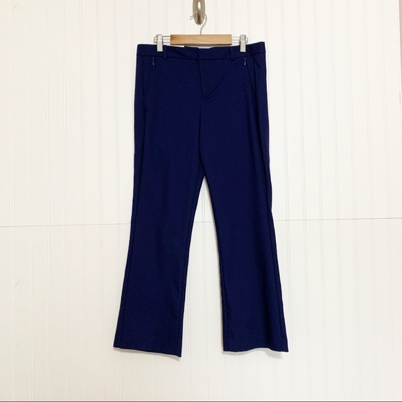 Calvin Klein Body Fit Navy Blue Career Pants - Picture 1 of 4